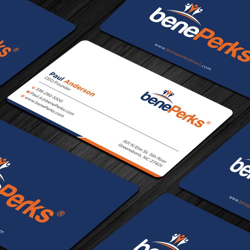 Biz Cards for fast growing company Réalisé par Brandmaker artist