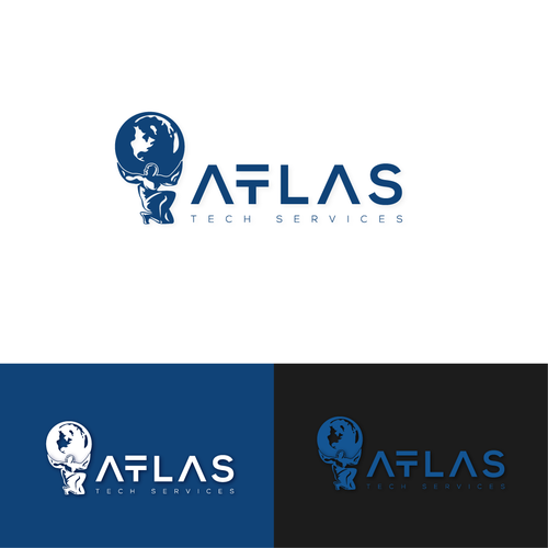 Guaranteed-  Create a logo and branding concept for Atlas Tech Services Design by nim®