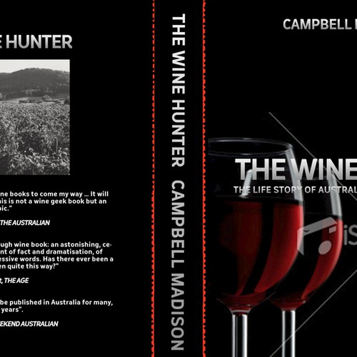 Book Cover -- The Wine Hunter Ontwerp door Dartgh