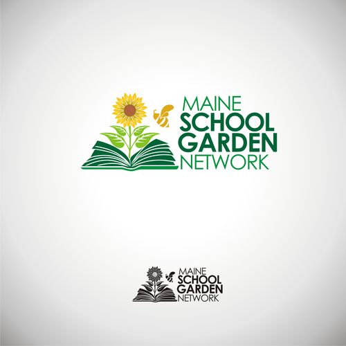 99nonprofits: Kids and Veggies! Logo needed for the Maine School Garden Network Design by Garuda