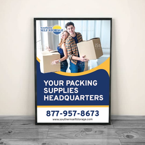 Self Storage Posters Design by Sketch Media™