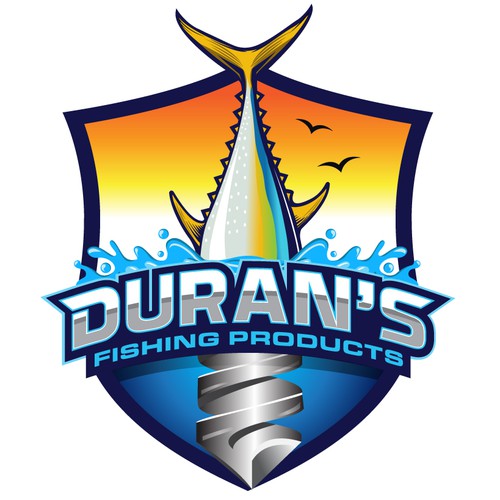 Fish need a logo too!! duran's fishing products, Logo design contest