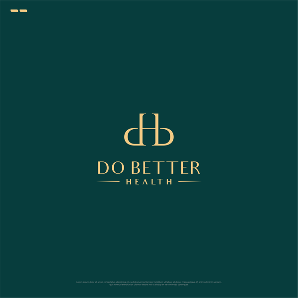 Do Better Health Logo Concept