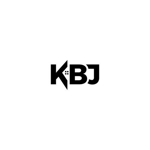 Bold 'KBJ' Logo for Real Estate Agent Design by Ars IK