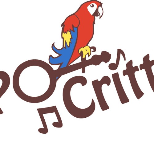 LOGO: Capo Critters - critters and riffs for your capotasto Design by janeedesign