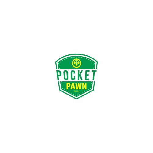 Create a unique and innovative logo based on a "pocket" them for a new pawn shop. Réalisé par +allisgood+