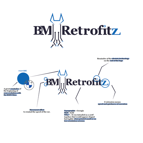 Car tech retrofit business needs logo design Design by Tristan NOELLEC
