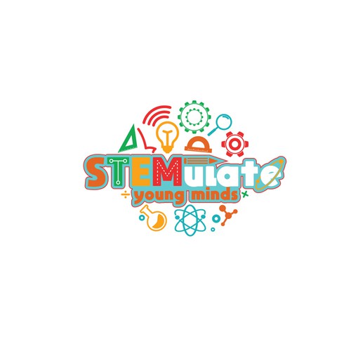 Fast Studio⚡さんのSTEM Logo Designデザイン