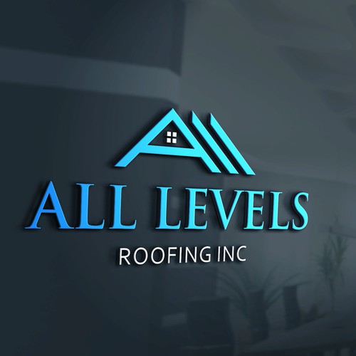 ROOFING LOGO DESIGN Design by Affineer ✪