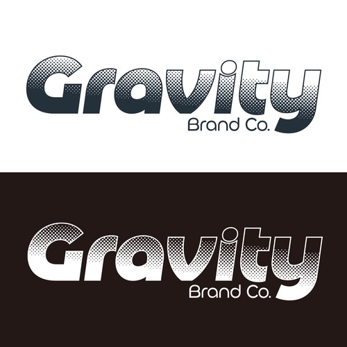 Logo for Gravity Brand Co. Design by Mix'd Cultures