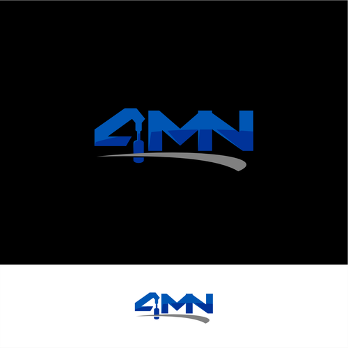 A catching simple logo to be remembered. No linesmen stuff just a simple catching 4MN Design by rickybays