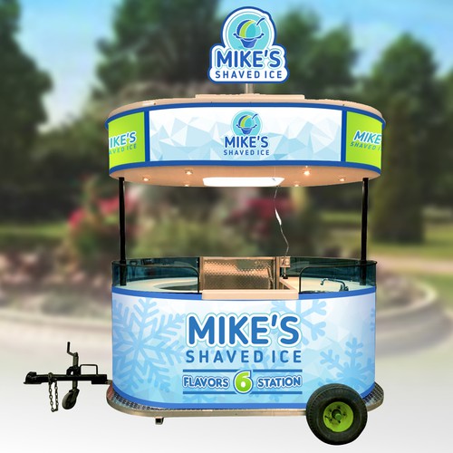 DESIGN A SHAVED ICE MOBILE CART WRAP FOR MIKE’S SHAVED ICE | Car, truck