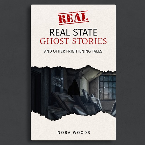 Design a "new take" on REAL haunted house/ghost stories! Design by Adriano - Covers