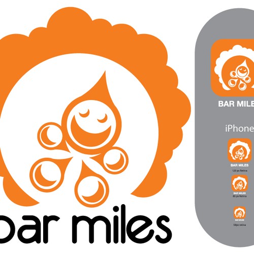 "Bar Miles" needs a logo and potential follow-on work! Design by SIX TOES DESIGNS