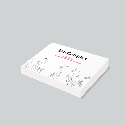 Box design for a advanced skin care supplement Design by Elllen