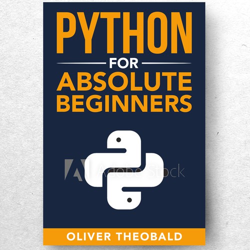 Design Design e-book cover for Python por ryanurz