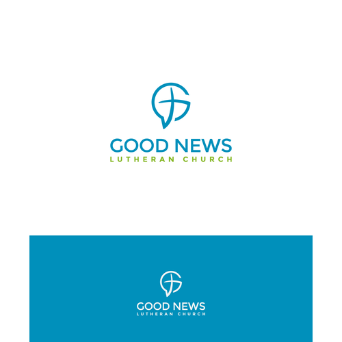 Good News Church Logo Diseño de Hello :Design