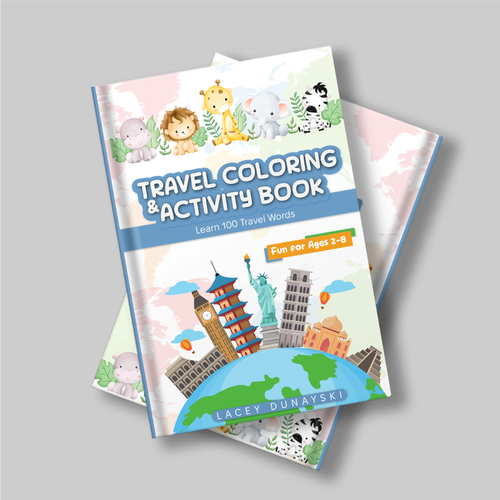 Design title and subtitle for coloring book Design by desh_sign