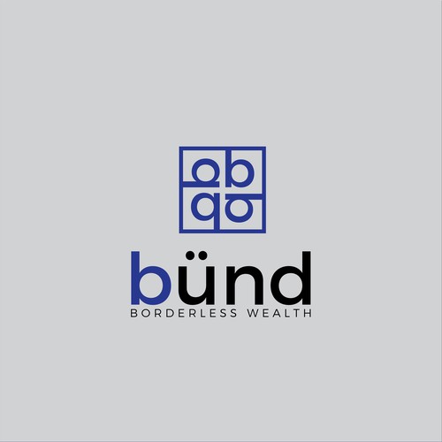 modern minimal logo for Swiss German private bank Design réalisé par mikefndo