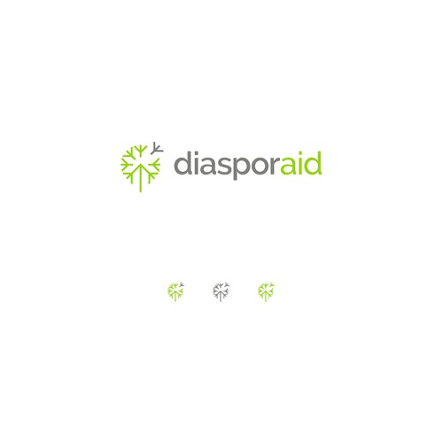 Design a powerful logo for diasporaid, an impact-oriented network/platform for expats Design by PavkeNS