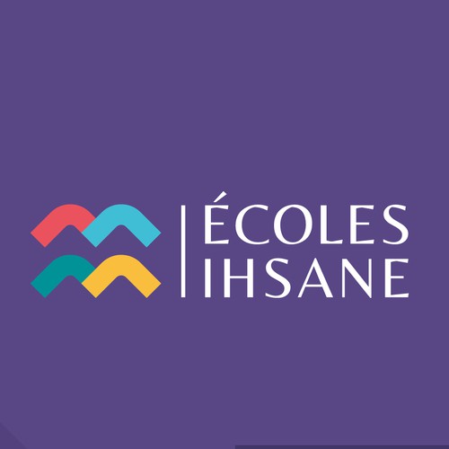 Logo des Écoles IHSANE créatif & moderne Design by bloomintype