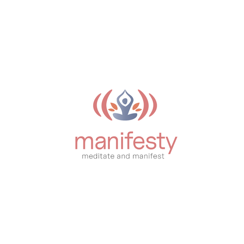 icon & logo for meditation & manifesting app Design by Nico Snaiderman