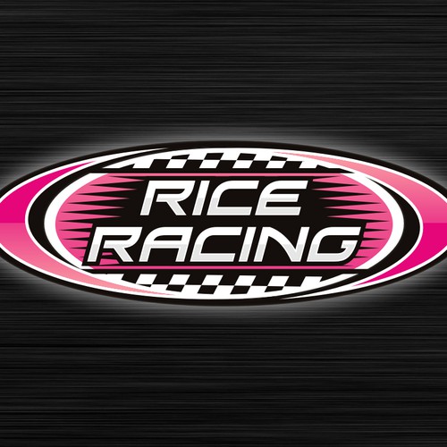 Logo For Rice Racing Diseño de Magnum Opus Design