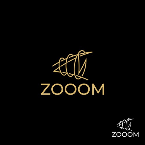 Challenge how to make a logo with "zooming feeling" in a smart way Design by fier