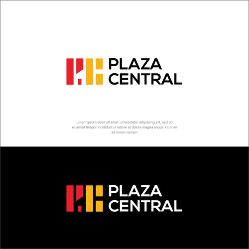 Logotipo Plaza Central Design by Elesense