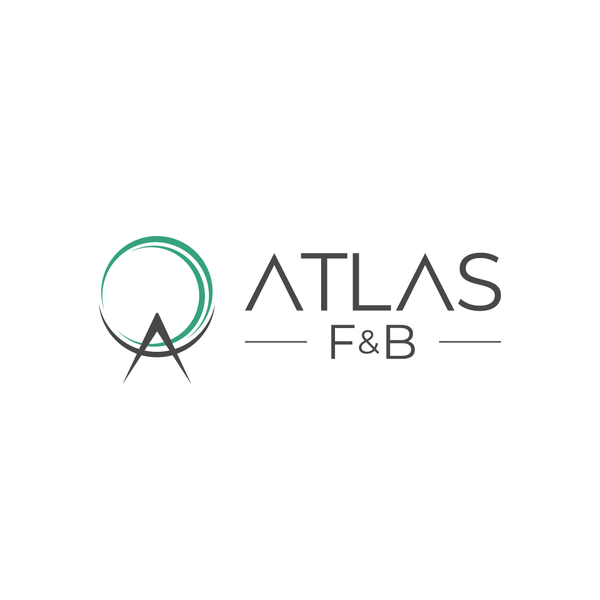Minimalist Logo for ATLAS F&B