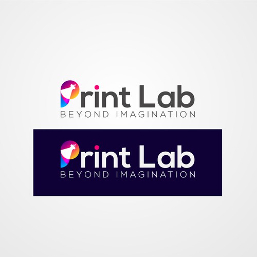 Request logo For Print Lab for business   visually inspiring graphic design and printing Design by graphner⚡⚡⚡