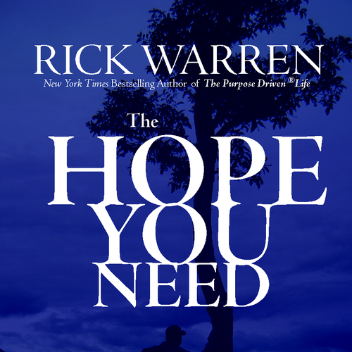 Design Rick Warren's New Book Cover Design réalisé par Paulas Panday