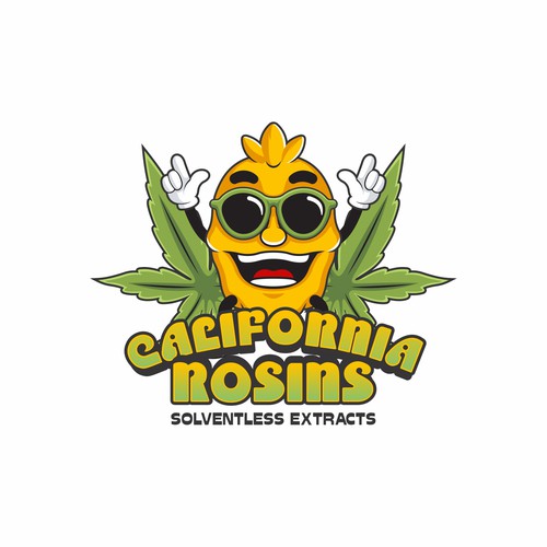 Cartoon Weed Logo