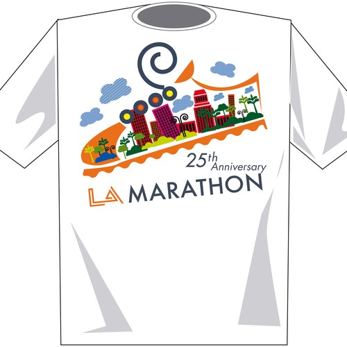 LA Marathon Design Competition Design by bojie