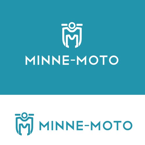 A motorcycle and scooter event company, Minnesota based "Minne-Moto" Diseño de citra1988