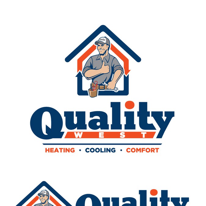 Design a Powerful Logo for Heating and Air Conditioning Company more