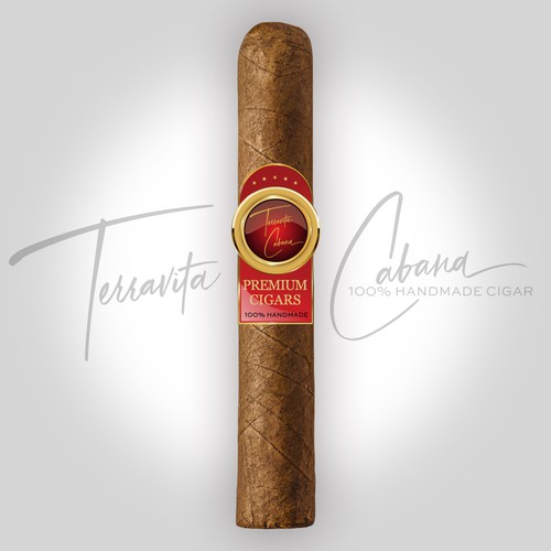 Cigar band design for high end cigar Design by Ryasik Design