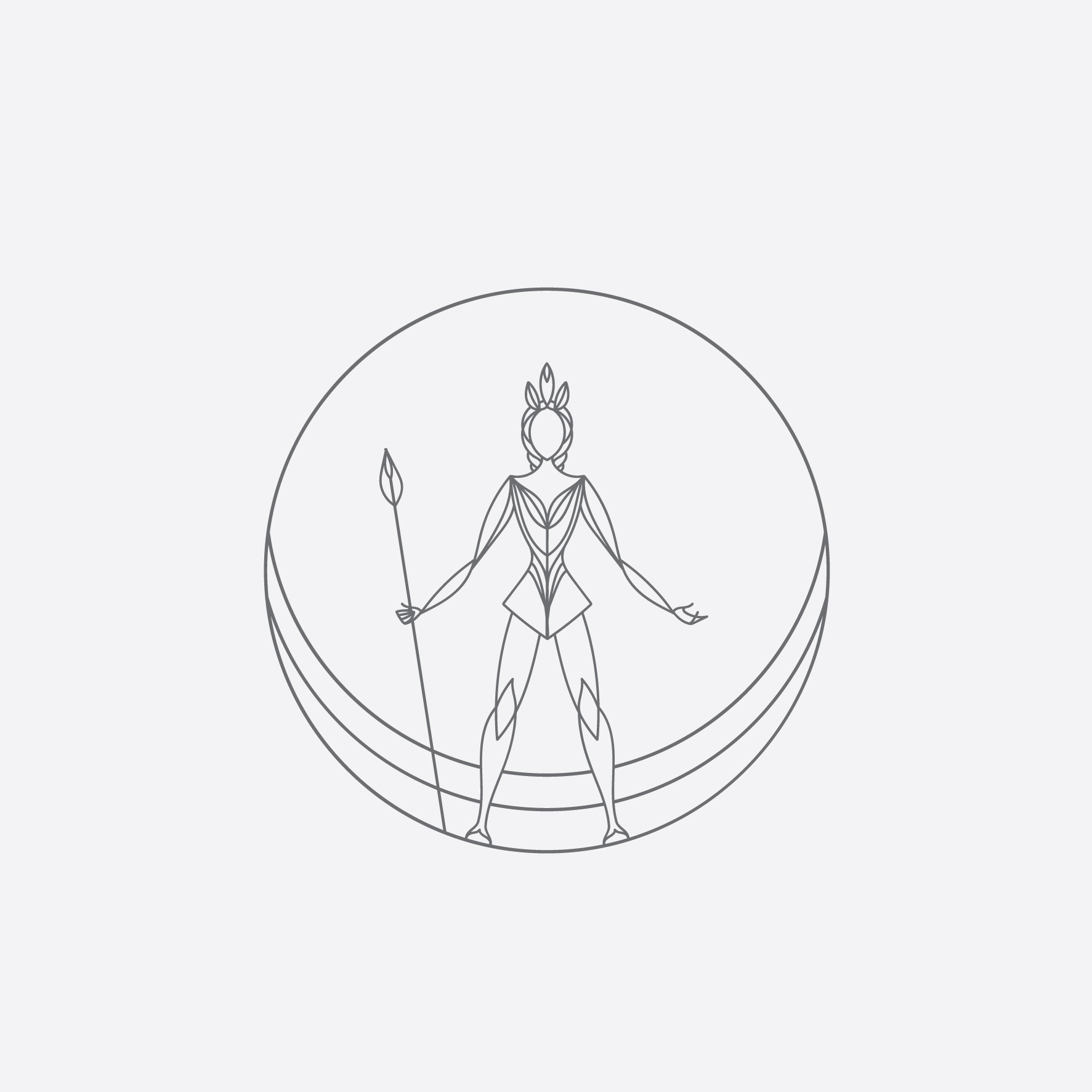 Shiva logo with the title 'Woman warrior for Here's Towanda'