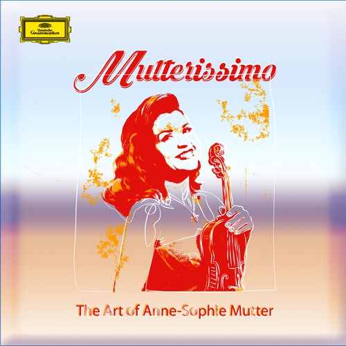 Illustrate the cover for Anne Sophie Mutter’s new album Design by PapaRaja