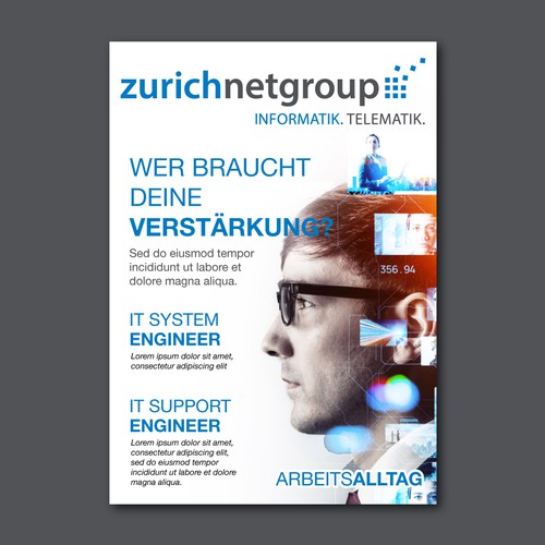 Magazin Cover for company internal Newsblog Design by Fachri Iffat