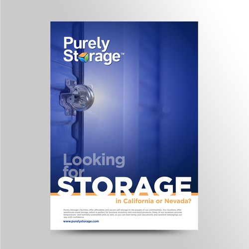 Create Professional Office Poster Template for Purely Storage Locations ...