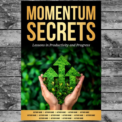 Create a cover for a book about Lessons in Productivity and Progress Design by Platinumedia