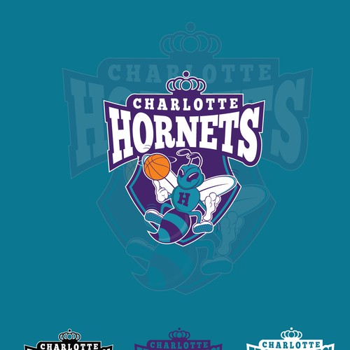 Design di Community Contest: Create a logo for the revamped Charlotte Hornets! di Scart-design