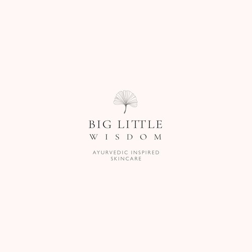 Create a pure & simple logo/ CI for "Big Little Wisdom" (Ayurvedic Inspired Skincare) Design by JU_PO