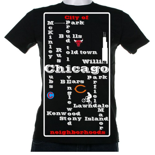 Chicago T-Shirt Design Design by Edgar Kozlovskij