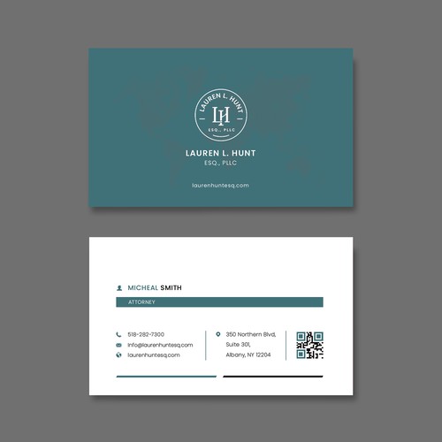 Design business cards and letterhead for a modern law firm Design by Saman Osama