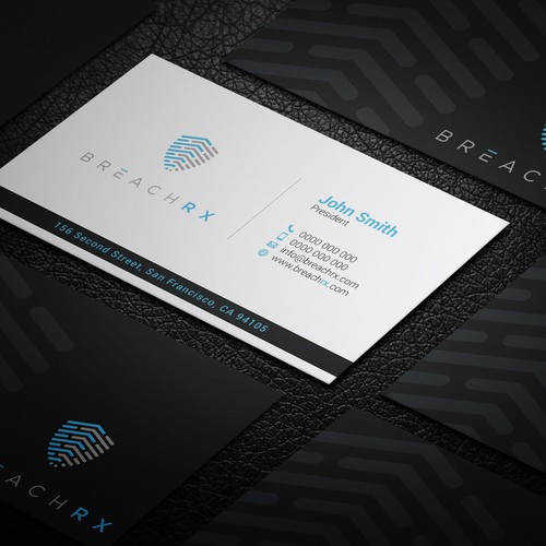 Professional B2B Card for Cyber Security Software Company Design by kaylee CK