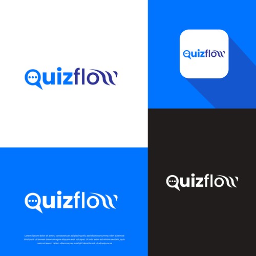 We need a powerful logo design for our AI Quiz Flow SaaS Design by apria12®