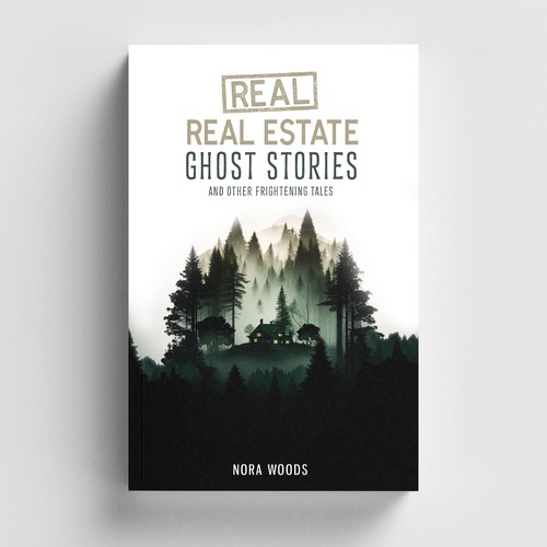 Design a "new take" on REAL haunted house/ghost stories! Design by Elvie Designs