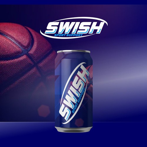 Swish - A New Sports Drink! Design by MNZT73